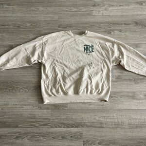 Kurtis Conner Please Be Nice to Me crewneck sweatshirt
